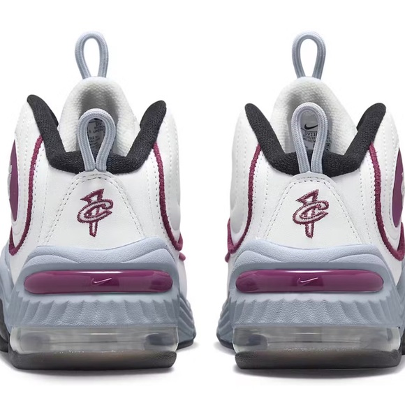 Nike Air Max Penny 2 Rosewood 2023 DV1163 Women’s Sz 8 White/Wolf Gray $180 NEW - Picture 3 of 13